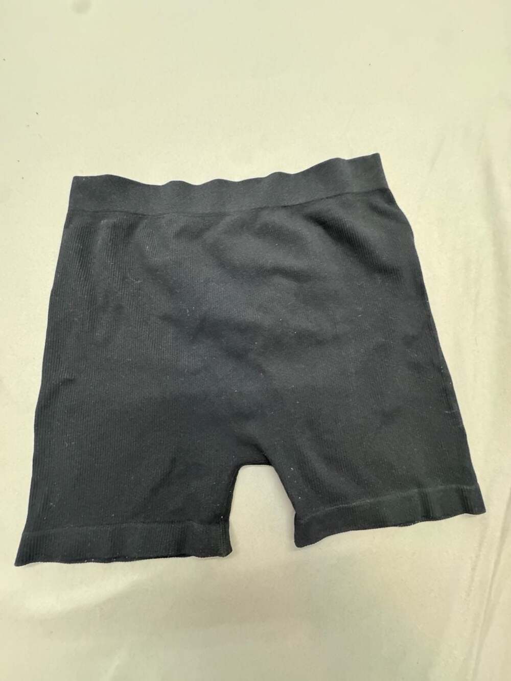 Derek Heart Ribbed Seamless Shorts S/M Black